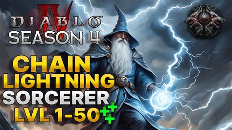 Level Up Fast⚡ Diablo 4 Season 4 Sorcerer Leveling Build Guide Youtube