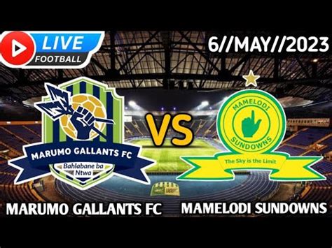 Marumo Gallants Fc Vs Mamelodi Sundowns South Africa Psl League