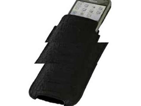 Carrymobile Leather Case For Nokia E Vertical Pouch Holder Type