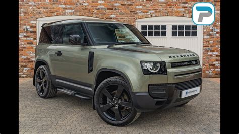 Land Rover Defender D Hard Top In Pangea Green With A