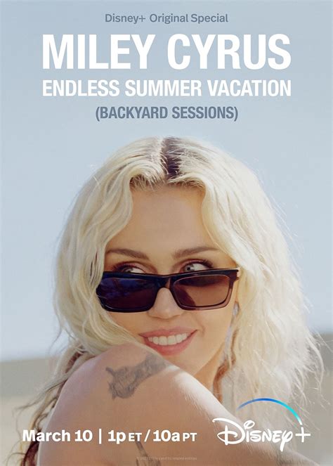 Miley Cyrus Endless Summer Vacation Backyard Sessions Movie 2023 Release Date Review