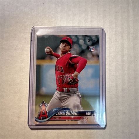 2018 Topps Update Series Shohei Ohtani Rookie Card Rc Us1 Los Angeles