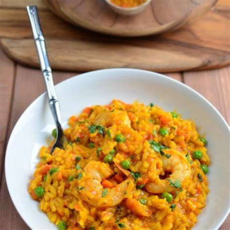 Spicy Prawn and Vegetable Risotto - Slimming Eats