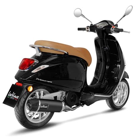 Chappement Ligne Compl Te Leovince Nero Inox Noir Pour Vespa Primavera