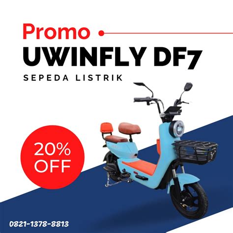 Jual Sepeda Listrik Uwinfly Df7 Shopee Indonesia