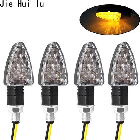 1 Pcs 12 Led Universele Motorfiets Richtingaanwijz Grandado