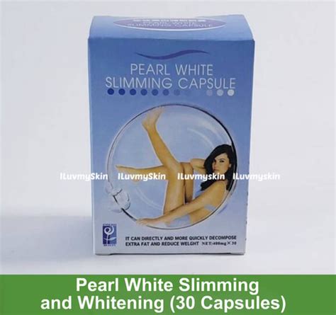 Pearl White Slimming Capsules Capsules Iluvmyskin Llc