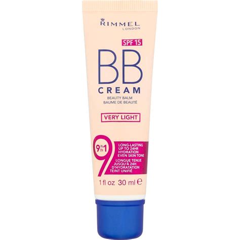 Rimmel Bb Cream Very Light 30ml White • Prices