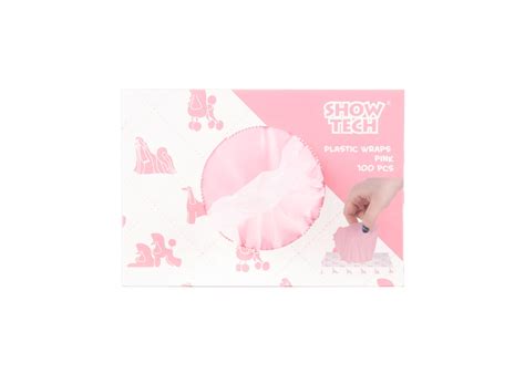 Show Tech Plastic Wraps Pink (15x30cm)-100 pcs Wraps - Латексные ...
