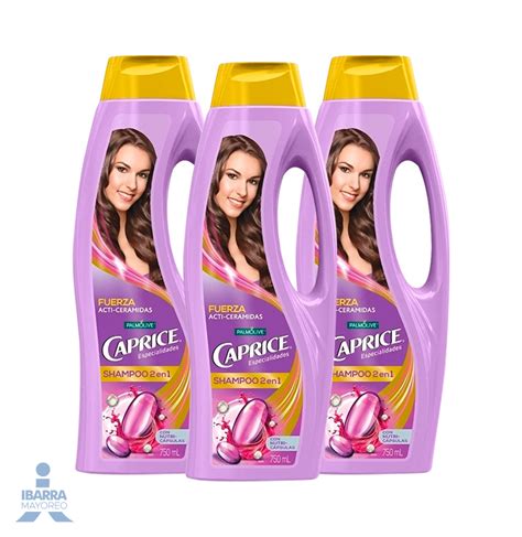 Shampoo Caprice Ceramidas 2 En 1 750 Ml Ibarra Mayoreo