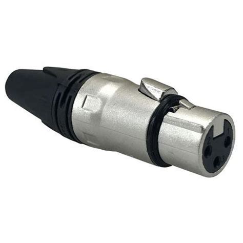 Conector Linha F Mea Xlr Wire Wc Wireconex Conector Plug Xlr