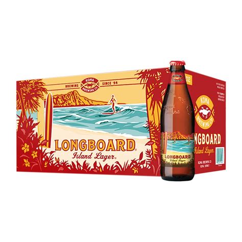 Kona Longboard Hawaiian Lager Btl Craft Beer Ntuc Fairprice