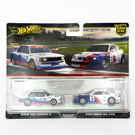 Hot Wheels Premium Bmw Race Cars M Gtr Group
