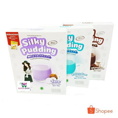 Jual Nutrijell Silky Pudding Premix Puding Bertekstur Lembut Taro