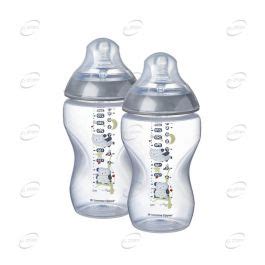 TOMMEE TIPPEE Easi Vent Шише 3м 340 мл 340 мл Бухали