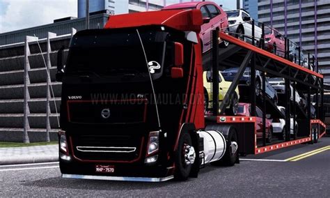 Caminhão Volvo Fh16 2009 Edit Br Para V 1 28 X Ets2 Mod Simuladores