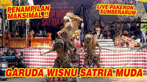 Penampilan Maksimal Garuda Wisnu Satria Muda Live Pakeron Sumberarum