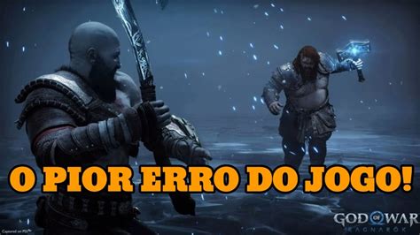 God Of War Ragnarok O Pior Erro Do Jogo Spoilers E Vazamentos