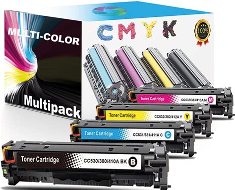 Toner Cartridge Voor Hp Laserjet Pro 300 Color M375nw Mfp 305x 4 Pack Multicolor