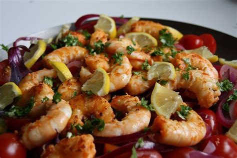 Gamba Salat Recipe With Shrimp Garnelen And Scampi