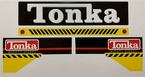 Replacement Decals #13190 Tonka Dump Truck – OKBrickWorks