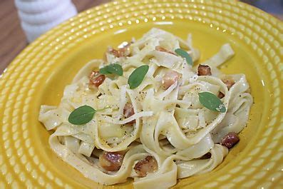 Fettuccine Alla Carbonara Bru Calderon