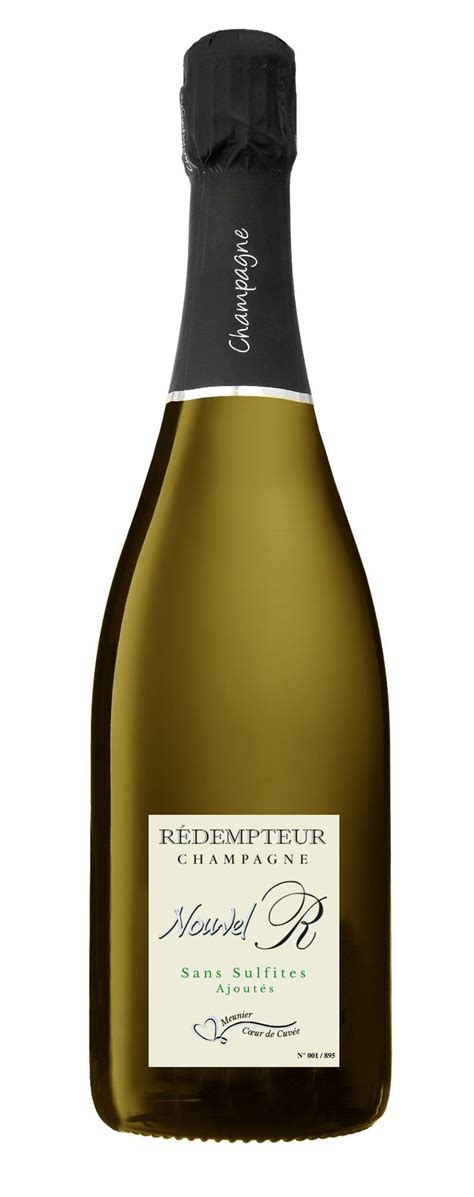 Champagne of the Rédempteur Nouvel R Cœur de Cuvée Meunier 2019