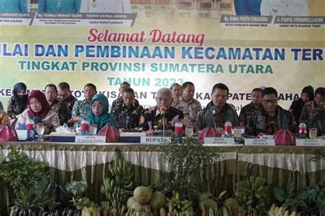 Tim Penilaian Dan Pembinaan Kecamatan Terbaik Tingkat Provsu Lakukan