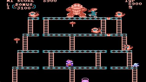 Donkey Kong Atari 8 Bit Update Youtube