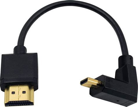 Duttek Cabo Micro Hdmi Para Hdmi Padr O Cabo Adaptador Micro Hdmi Para