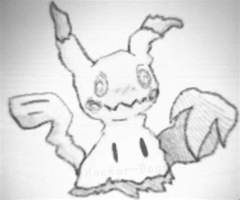 Shiny Mimikyu doodle by Hacker-boyy on DeviantArt