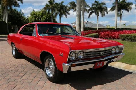 1967 Chevrolet Chevelle Super Sport 396 Red For Sale In Port Jefferson