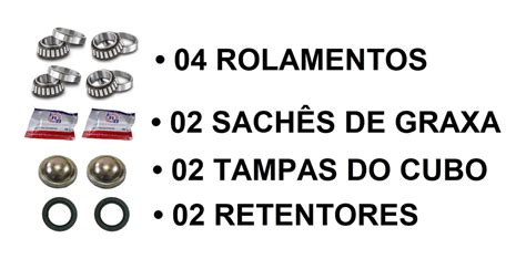 Kit Rolamento Roda Traseira Ford Ka Zetec At