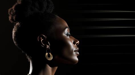 Black Woman Side Profile Stock Photos, Images and Backgrounds for Free Download