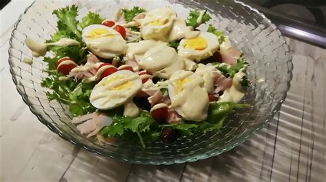 "Бейби" салата (зелена салата със сос от горчица) - YouTube