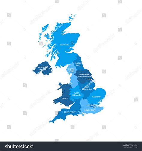 3,148 Uk Regional Map Outline Images, Stock Photos & Vectors | Shutterstock