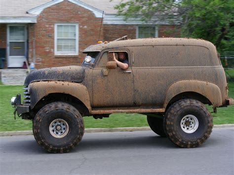 Lifted Advanced Design Panel Truck Chevy Trucks Panel Truck Classic