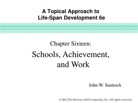 Ppt A Topical Approach To Life Span Development E Powerpoint