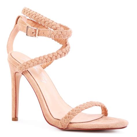 Buy London Rag Briaded Nude Heels Online
