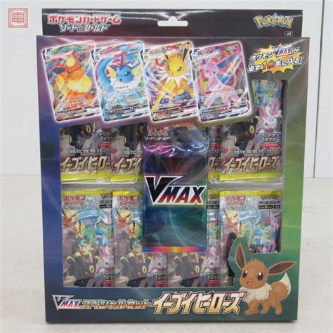 Yahooオークション 未開封 ポケモンカード ソード＆シールド Vmaxス