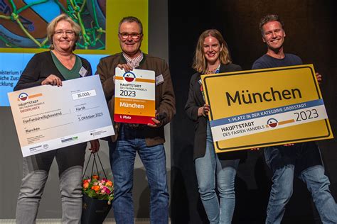 Hauptstadt Des Fairen Handels Landeshauptstadt M Nchen