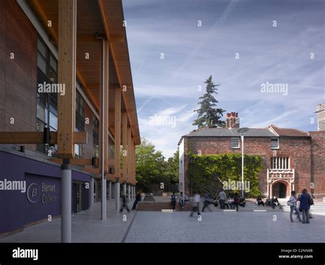 Barnet College, wood street centre redevelopment Stock Photo - Alamy