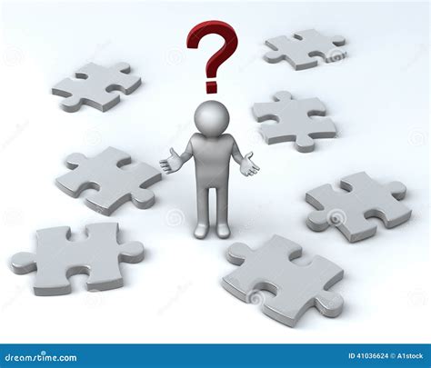 Puzzling Question Stock Illustration Image 41036624