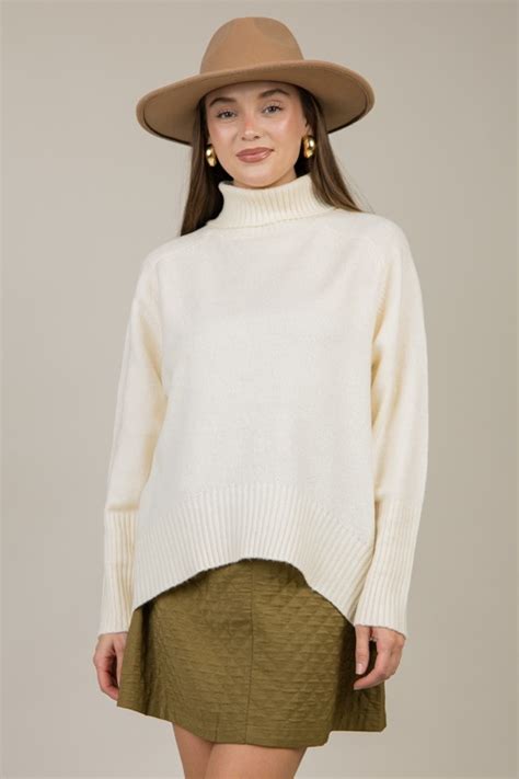 Maggie Sweater Cream New Arrivals The Blue Door Boutique