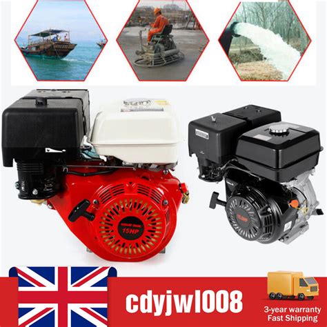 420cc Engine 15 Hp 4 Stroke Ohv Horizontal Grelly Uk