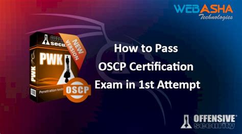 How To Pass OSCP Certification Exam In 1st Attempt WebAsha Technologies