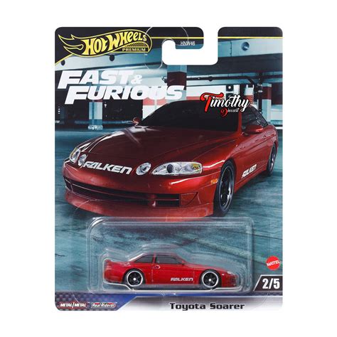 Jual Hot Wheels Premium Fast Furious Toyota Soarer FALKEN Merah Dash F Shopee Indonesia