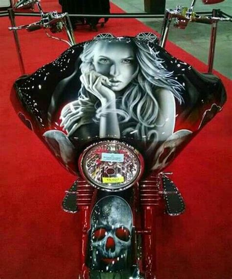 Pin By Jafo On Bikes Babes Bikes Motorcycle Art Painting Custom