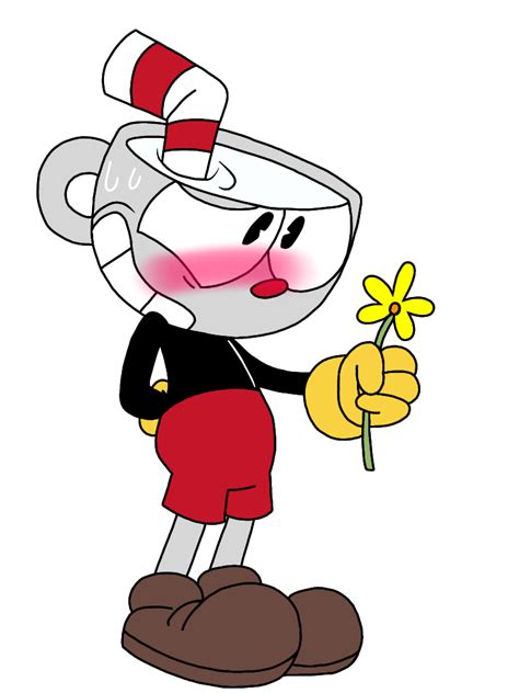 Cuphead With A Flower by MandyMickeyGf on DeviantArt