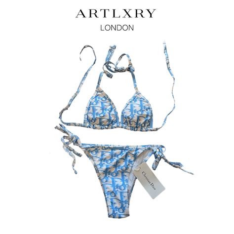 Dior Baby Blue Bikini Set ARTLXRY LONDON